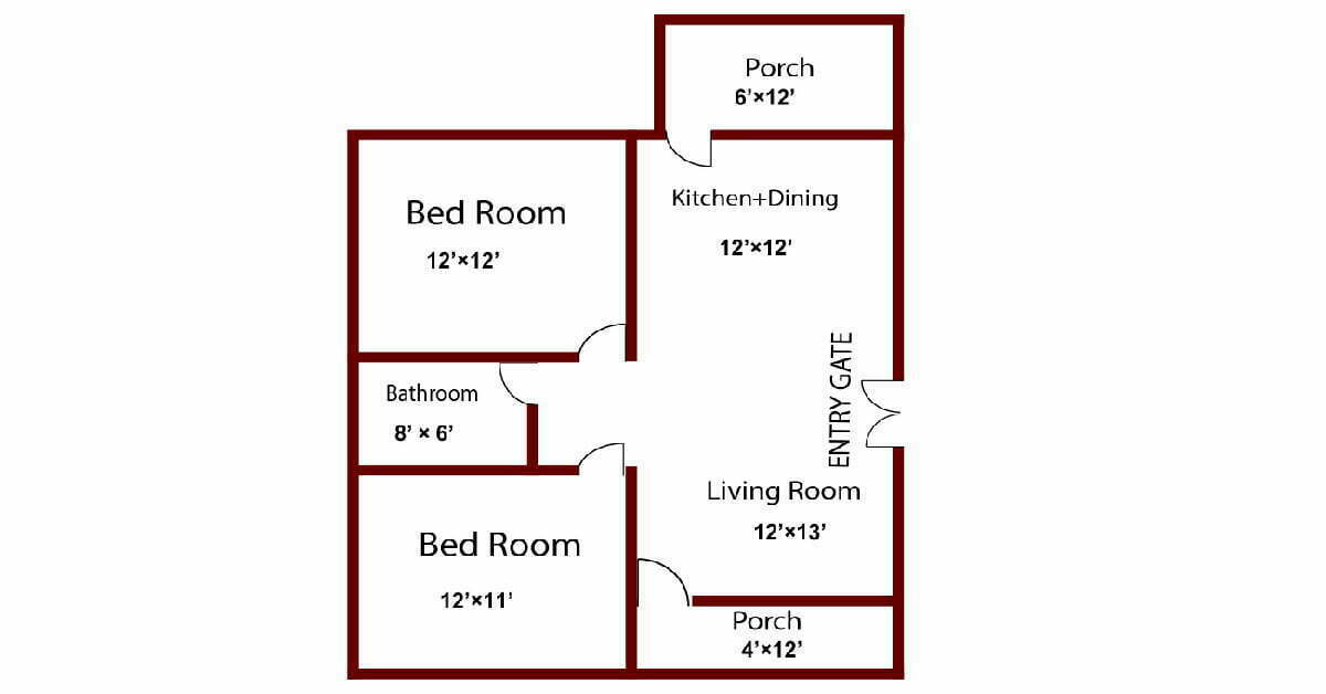 Modern Home Design 2D